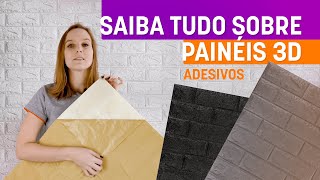 Painel 3D Autoadesivo  Saiba tudo antes de comprar [upl. by Winchester270]