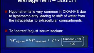 Hyperglycemic Crises DKA and HHS  Part 2 of 2 [upl. by Grier]