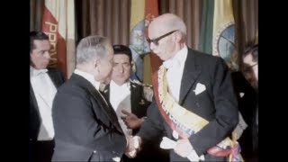 Posesión presidencial de Jose María Velasco Ibarra 1968 [upl. by Orlantha120]