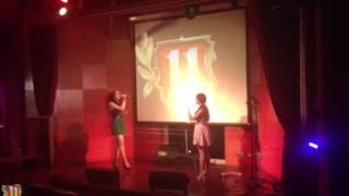 Liz Gillies and Ariana Grande duet [upl. by Acinonrev]