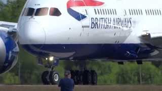 787 British Airways Dreamliner Takes Off to the Sky Finally [upl. by Rennob]