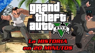 GRAND THEFT AUTO V La Historia en 20 MINUTOS  quotEl Resumideroquot  HollowAvs [upl. by Edsel]