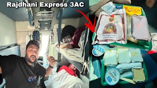 Rajdhani Express 3rd AC Journey  Bengaluru Rajdhani  IRCTC 3AC food Review [upl. by Paza]