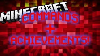 How to use COMMANDS with ACHIEVEMENTS  Minecraft PE [upl. by Tailor]