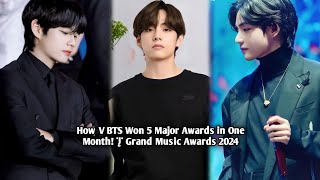 V BTS Dominates 2024 Best Artist Most Handsome amp Trend of the Year [upl. by Anaillil]