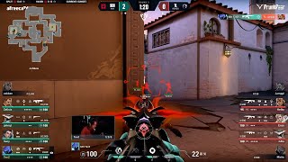 SEN TenZ with the 4K on bonus round vs Team Liquid  AfreecaTV Valorant League 2023 [upl. by Leibarg]