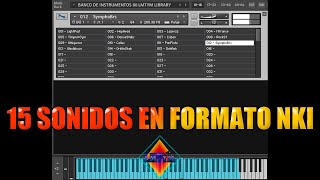 BANCO DE INSTRUMENTOS DE TODO 80🎼🎹🥁🎷🎺🎸🎻SAMPLES NKI😱KONTAKT 5 KONTAKT 6 amp Kontakt 7😱By LMTYM🔥💯 [upl. by Lirpa366]