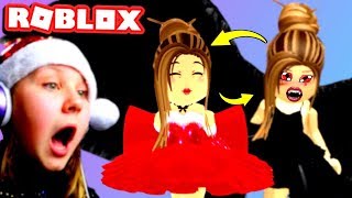 Santa girl turns into dark fairy transformation [upl. by Olds]