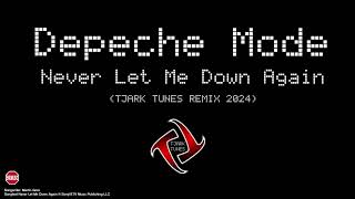 Depeche Mode  quotNever Let Me Down Againquot TJARK TUNES REMIX 2024 [upl. by Sug]