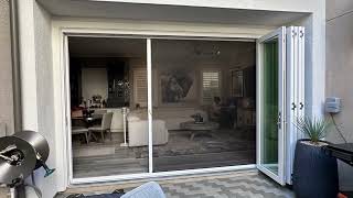 Vista View Retractable Screens For Compacting Sliding Doors amp BiFolding Doors Up To 28 Wide [upl. by Gwenore392]