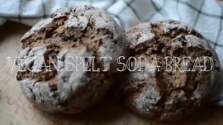 Vegan Spelt Irish Soda Bread [upl. by Ahseinek]