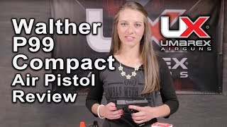 Walther CP99 Compact Air Gun Review P99 Air Pistol  Umarex Airguns [upl. by Editha350]