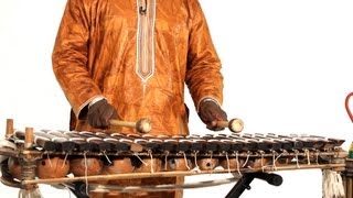 Balafon Beginner Techniques  African Drums [upl. by Llyrat60]