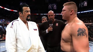 Steven Seagal vs Brock Lesnar  Aikido Master vs MMA Who Wins [upl. by Talley]