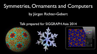 Ornament talk prepared for Siggraph Asia 2014 workshop [upl. by Shlomo]