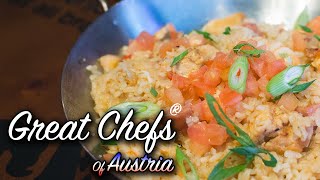 Lamb Risotto  Great Chefs of Austria [upl. by Ecienal]