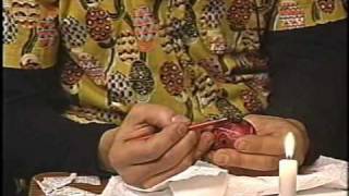 How To Paint a Pysanky Easter Egg [upl. by Ecirrehs]