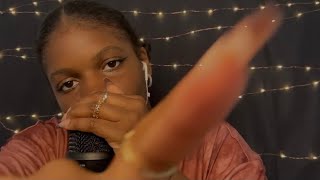 ASMR brain melting tongue swirls whand movements  wet mouth sounds ✨ [upl. by Nodlehs]