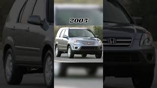 Evolution of Honda CRV 19952024 shorts [upl. by Whitelaw]