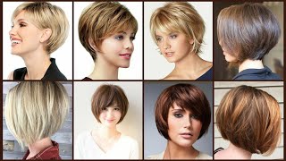 Short Bob Haircuts  stylish short Bob Hairstyles [upl. by Yrad]