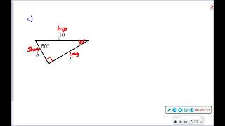 Geo 92B 306090 Right Triangles [upl. by Acira]