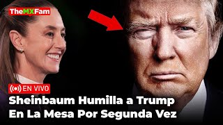 Sheinbaum Vuelve a Humillar a Trump y El Peso Supera al Dólar en Wall Street  TheMXFam [upl. by Anaeerb]