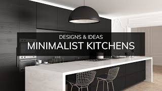 20 Minimalist Kitchens  Designs amp Ideas [upl. by Nhtanhoj]