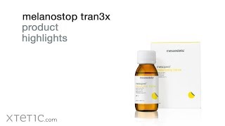 Melanostop Tran3x Product Highlights [upl. by Yorker]