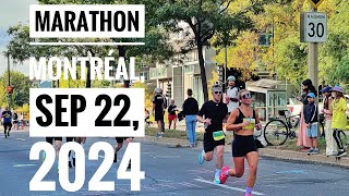 Marathon Montréal 2024  Rosemont Pélican [upl. by Chuipek909]