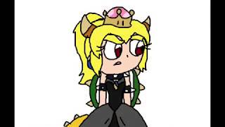 Super Mario Shorts Bowser to Bowsette [upl. by Becker44]