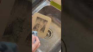 Athome stone lithography printmaking [upl. by Garris]