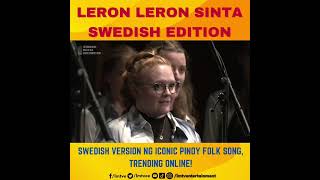 LERON LERON SINTA SWEDISH ACAPELLA VERSION TRENDING ONLINE [upl. by Erret948]