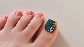 Toenail  2Mints Nail Art 😍 Hermosa Diseño de Uñas para Pies ♥️ Uñas 2024 Tendencias [upl. by Laural402]