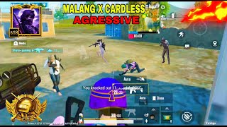 MALANG X CARDLESS 🔥 WON X 5CLAW PUBG MOBILE LITE Shalyxgaming Won x Gaming [upl. by Tegdirb]