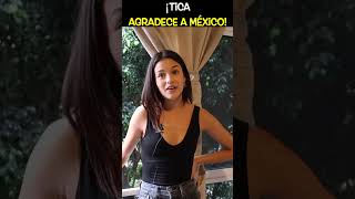 ¡Tica Agradece a México 🙌🏼😍🇨🇷🇲🇽 shorts youtubeshorts extranjerosenmexico [upl. by Aneeb]