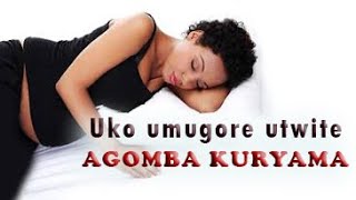 Uko umugore Utwite agomba KURYAMA Kwirinda gutsikamira umwana uri mu nda [upl. by Sutherlan]