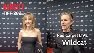 WILDCAT Red Carpet Premiere With Ethan amp Maya Hawke At TIFF 2023 [upl. by Yup]