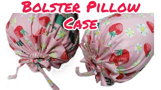 How to Sew Bolster Pillowcase method 2 [upl. by Halludba171]