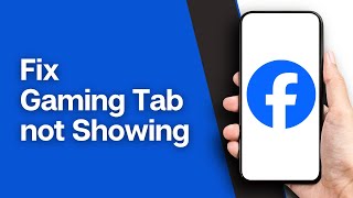 How to Fix Gaming Tab not Showing on Facebook 2024 [upl. by Llekcor723]