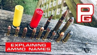 Ammunition Names and Terms Explained [upl. by Carny853]