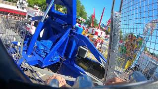 KING LOOP ON RIDE FETE FORAINE DE AUXERRE 2019 TOUR COMPLET [upl. by Humpage80]