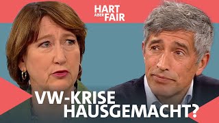 Krise bei VW Drei Werke dicht  hart aber fair [upl. by Libove]