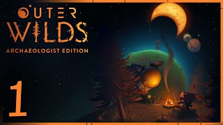 Outer Wilds Archaeologist Edition Playthrough Part 1  Timber Hearth Museum [upl. by Terina]