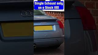 How to tell the difference between Audi TT Mk1 225 and 180 shorts auditt [upl. by Itsirhc]