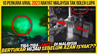 10 PERKARA VIRAL TAHUN 2023 YANG RAKYAT MALAYSIA TAK BOLEH LUPA [upl. by Tabbi]