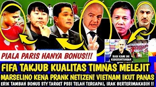 KACAU❗VIE CEMBURU USAI FIFA BANTU IDN LOLOS OLIMPIADE MARSELINO KENA PRANK STY PANGGIL ELKAN BAGOT [upl. by Elocin194]