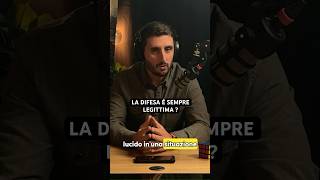 La legittima difesa è sempre legittima 💥Italia Attualita podcast viralvideos LegittimaDifesa [upl. by Whitelaw857]