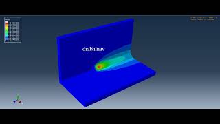 Welding Simulation in Abaqus Software [upl. by Haim]