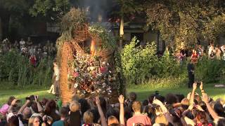 Wickerman ritual 2015 [upl. by Ydde]