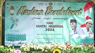 Mandama Bersholawat dalam rangka Hari Santri Nasional [upl. by Gnet]